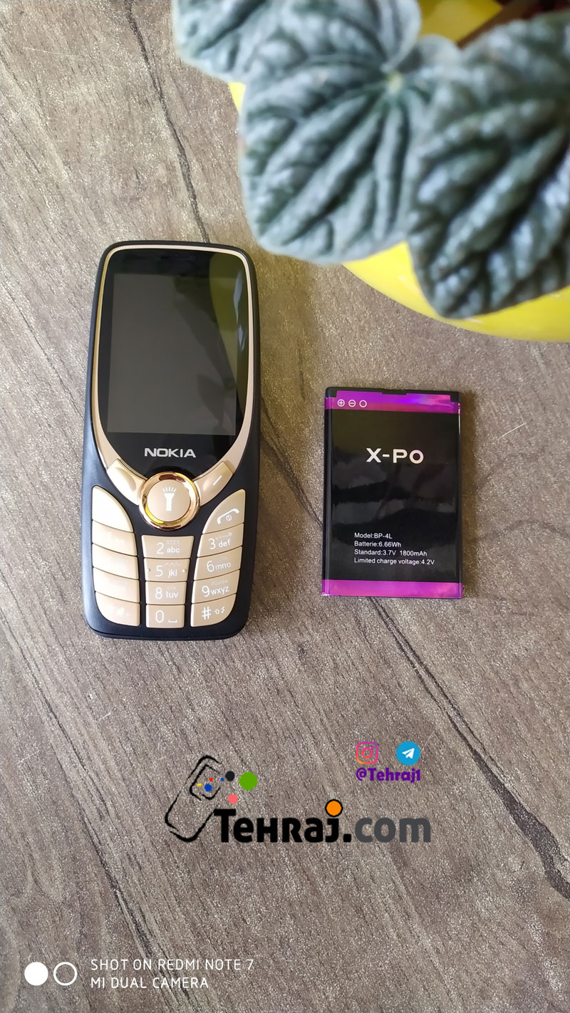 گوشی موبایل دکمه ای نوکیا x-po 3350 طرح اصلی 0