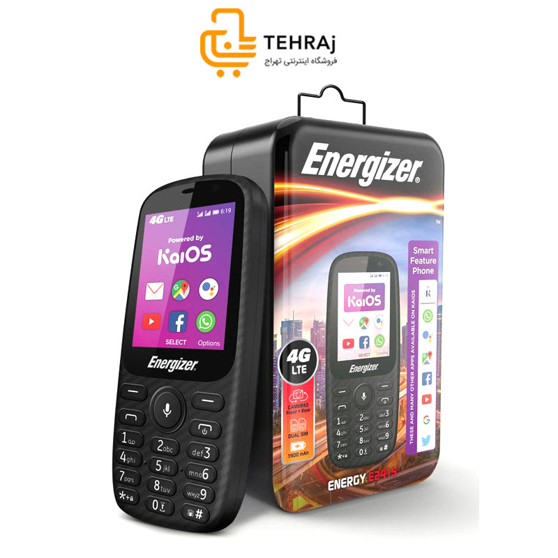 گوشی موبایل دکمه ای انرژی energizer e241s اورجینال