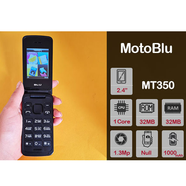 گوشی دکمه ای تاشو موتو بلو MT350 مدل MT350 0