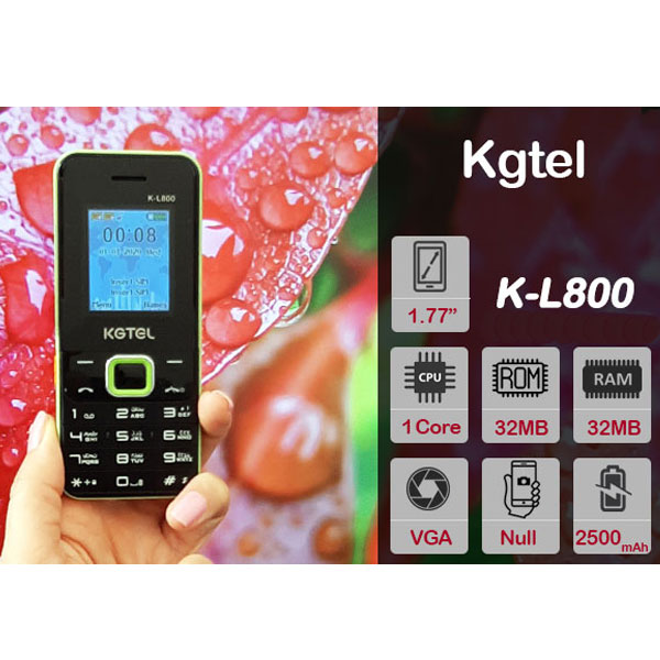 گوشی دکمه ای کاجیتل Kgtel KL800 اورجینال 0