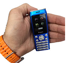 گوشی دکمه ای مینی انگشتی هوپ پپسی hope k9 mini