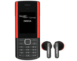 گوشی دکمه ای نوکیا مدل Nokia 5710 XpressAudio با ایرپاد فابریک (غیراصل)